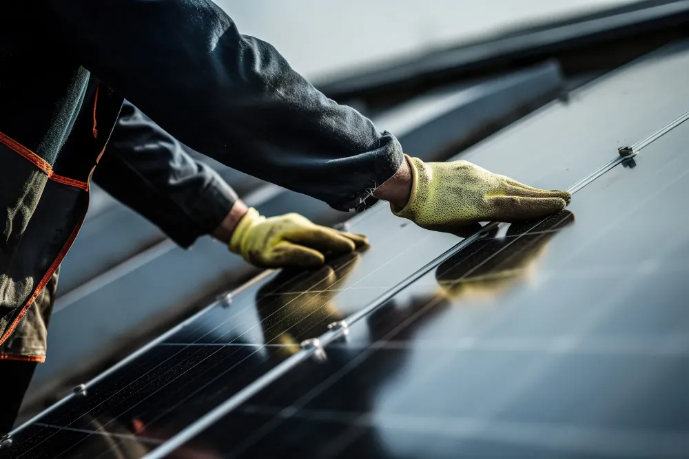 Installateur de panneaux photovoltaïques pour bâtiments industriels à La Crau