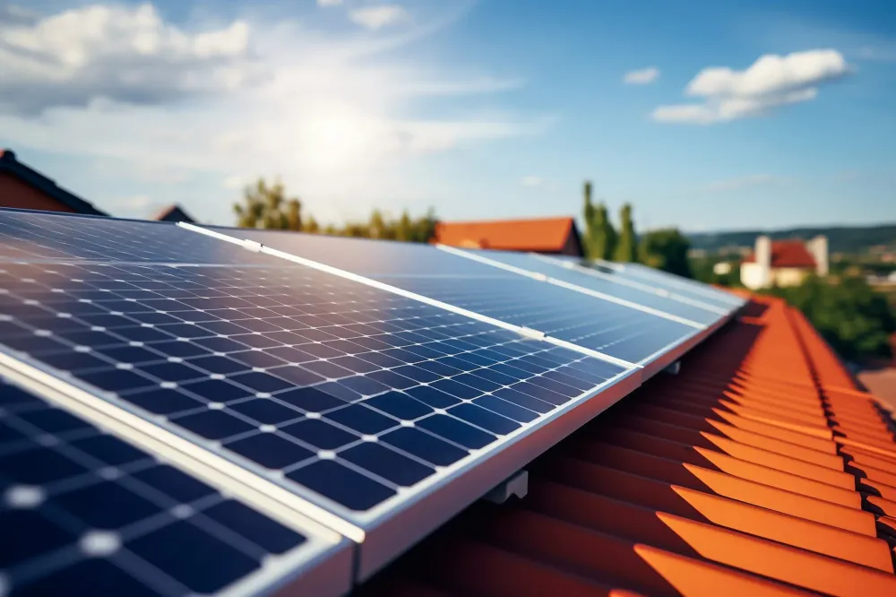 Installation de panneaux photovoltaïques en autoconsommation à La Crau